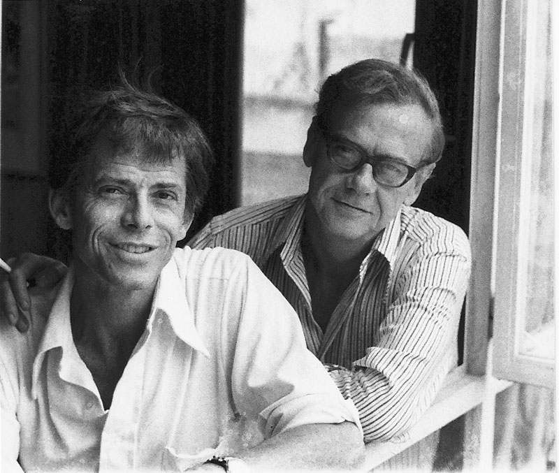 James Merrill and David Jackson,  1973