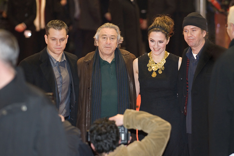 De Niro and joins the cast of The Good Shepard at the 57th Annual Berlinale International Film Festival in 2007. The film was De Niro's second attempt at directing.